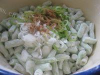 家常菜豆角蒸菜做法图解4)