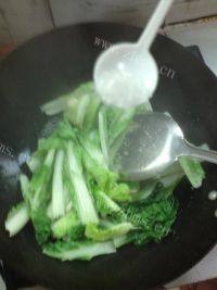 DIY-清炒小白菜做法图解7)