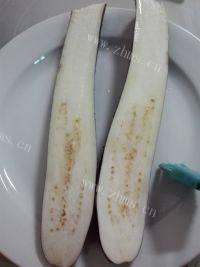 自制蒜香花生烤茄子做法图解4)