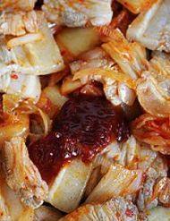 家常菜泡菜炒五花肉