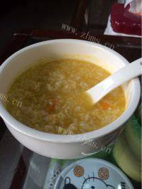美味早餐南瓜麦片粥做法图解6)