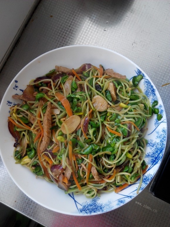 五彩黑豆苗