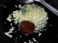 美味的茄子烧豆角做法图解6)