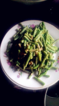 家常菜麻汁豆角