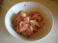 美味的香煎五花肉做法图解3)
