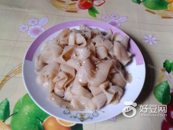 清蒸牛百叶