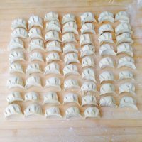 特下饭的韭菜鸡蛋煎饺做法图解10)