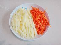 DIY土豆丝卷饼做法图解5)