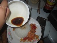 美味的西红柿海鲜鸡蛋饭做法图解9)