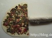 诱人的千層肉餅做法图解4)