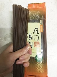好吃的蛋炒苦荞面做法图解1)
