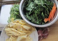 如此诱人的韭菜炒干豆腐做法图解2)