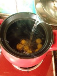 香甜南瓜紫薯汤圆做法图解17)