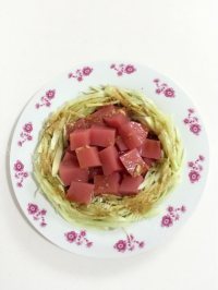 好吃的粉色凉粉儿做法图解15)