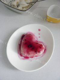 自己做的蓝莓山药