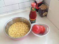 家常菜茄汁黄豆的做法图解三