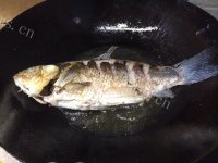 家常菜鲫鱼烧豆腐做法图解3)