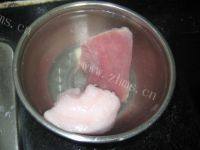 家常菜西葫芦炒肉片做法图解3)