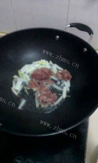 家常菜山药炒肉做法图解3)