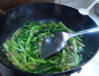 唇齿留香的肉末小白菜做法图解9)
