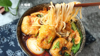 特色美食正宗柳州螺蛳粉做法图解15)