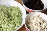 芸豆鸡蛋素包子做法图解4)