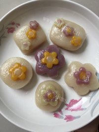 重阳糕花色糕点做法图解21)