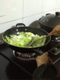 香飘十里的炒青菜做法图解2)