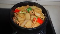 好吃的石锅土豆肉片做法图解13)