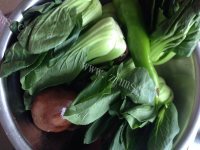 色香味俱全的香菇油菜做法图解1)