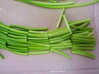 美味鲅鱼炖蒜薹做法图解4)
