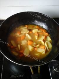 美味的土豆咖喱饭做法图解3)
