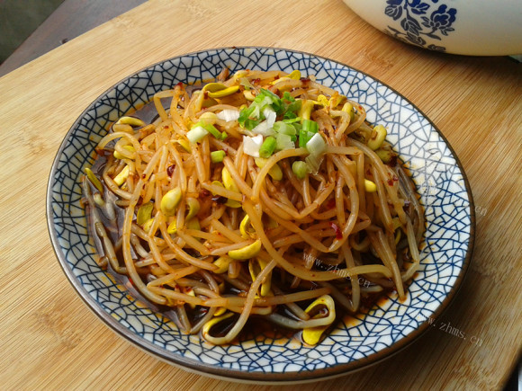 凉拌豆芽