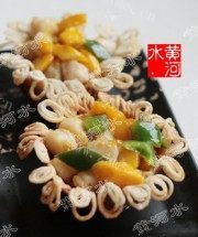 诱人的香芒带子盏