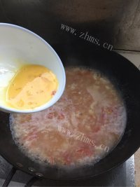 香喷喷的西红柿鸡蛋疙瘩汤做法图解8)