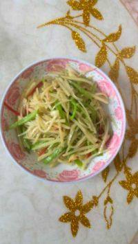 家常菜双椒土豆丝