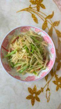 家常菜双椒土豆丝