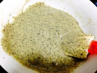 自制黑芝麻戚风蛋糕做法图解8)