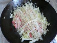 香喷喷的白菜炖粉条