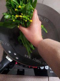 家常菜凉拌菜心做法图解3)