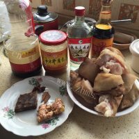美味的腐乳猪蹄做法图解1)