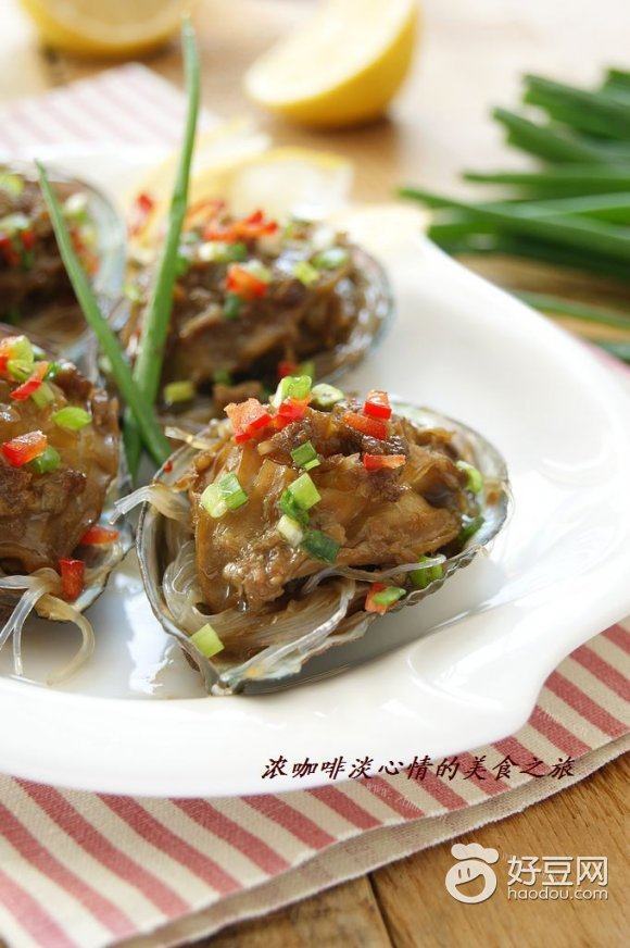 蒜蓉粉丝蒸鲍鱼