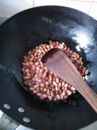 下酒菜苔条花生做法图解7)