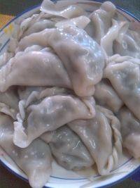 在家做的茴香饺子