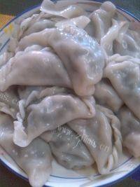 在家做的茴香饺子