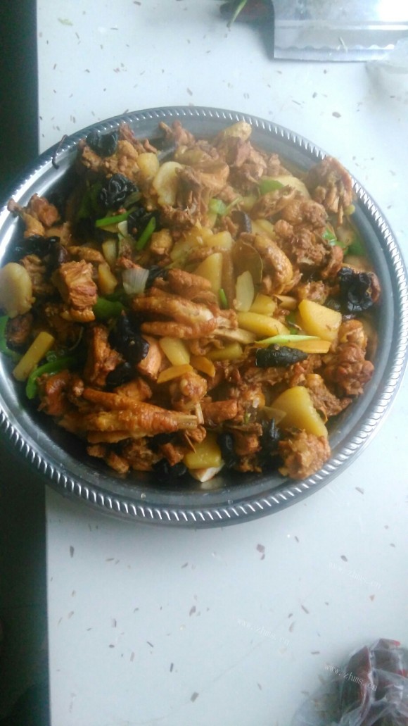 开胃的大盘鸡