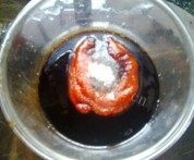 美味的微波番茄虾做法图解11)