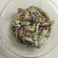 香气浓郁的手撕茄子做法图解6)