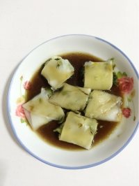 美味的鸡蛋肠粉