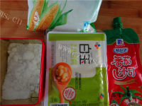 家常菜糖醋脆皮豆腐做法图解1)
